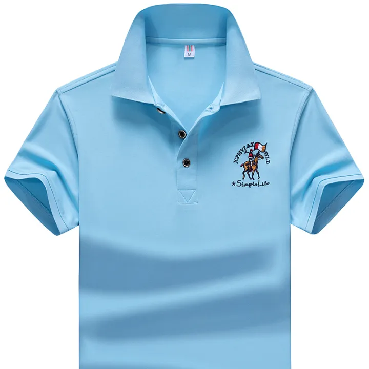 Casual%20Polo%20Shirt%20men%20Summer%20New%20synthetic%20fiber%20Mens%20Short%20Sleeve%20Polo%20Shirt%20mens%20Embroidered%20Business%20Men's%20Polo%20Shirt%2017314XL%20-%20Image%207
