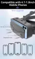 Shinecon SC-G13 IMAX 3D Virtual Reality Glasses, Immersive Mobile VR Headset, New Upgrade, Compatible with 4.7-7.0inch Phones, Optical Eye Protection, New. 