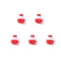 Fishing Bobbers Hard Plastic Fishing Float Ball Red White Float Ball Mini Fishing Bobber Floats Set Gadget Round Buoy Fishing Floating Tool Sea Fishing.