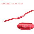 Mountain Bike Handlebar 31.8mm Clamp Long 620mm Riser 30mm Strong Handle Bar for BMX Road Bikes.