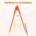 Carpenter Precision Pencil Compasses Large Diameter Adjustable Dividers Marking And Scribing Compass For Woodworking.