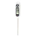Digital Laboratory Thermometer and Food With Tip. 