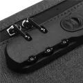 4X Money Bag with Lock,11X7.5in Money Pouch for Travel Storage, Durable Smell Proof Bag with Zipper for Cash. 