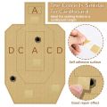 High Quality Self-Adhesive Square Target Pasters for Long&Short Range Outdoor Target Stickers Shooting Range Targets Shooting Labels Shooting Target Stickers. 