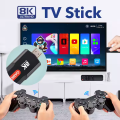 Game Stick 4K HD Gaming Console with 3500+ Games & Wireless Controllers. 