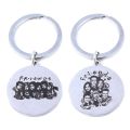 TV Show Friends Monica Rachel Phoebe Joey Ross Chandler Keychain Custom 25th Anniversary Key Chain for Friends Jewelry Gift. 