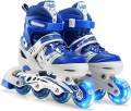 Elevate Outdoor Adventures With Adjustable Roller Skate Shoes - Sizes 34-38 & 39-43 For Ultimate Comfort. 