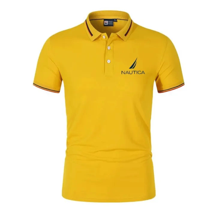 2023Brand%20New%20Nautica%20Summer%20Fashion%20Polo%20Shirt%20Men's%20Printed%20Casual%20Short%20Sleeve%20Lapel%20Slim%20Handsome%20Jogging%20Fitness%20Sportswear%20-%20Image%204