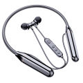 New cross-border 5.3 neckband wireless Bluetooth dual dynamic 4-speaker ultra-long standby halterneck universal sports earphones. 