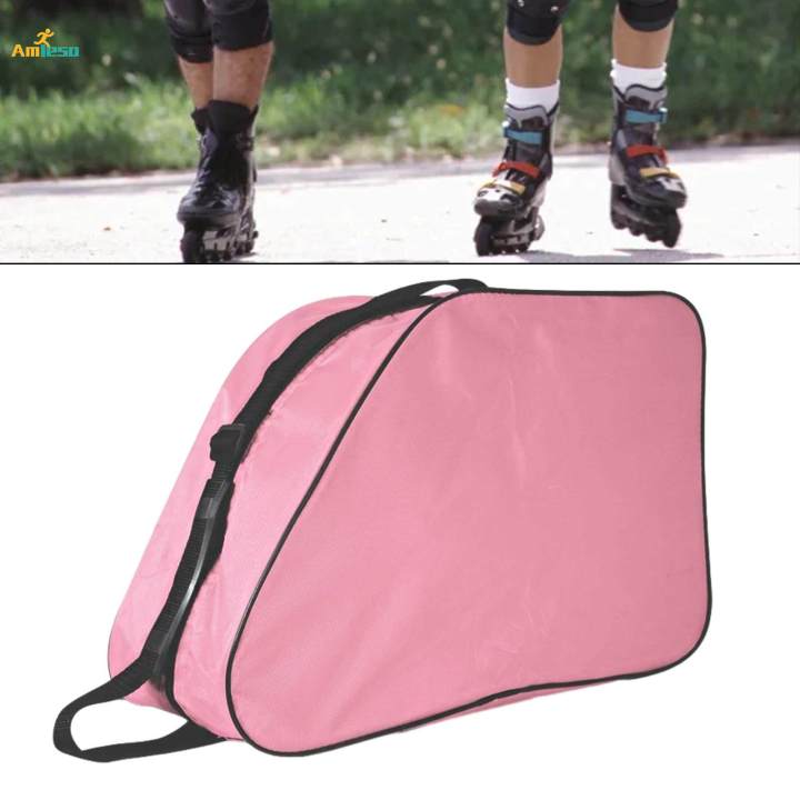 Roller with Adjustable Shoulder Strap Roller Skate Carrier Skating Shoes Bag for Figure