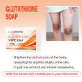 Original Lanthome Glutathione Whitening Soap For Face Skin Brightening Body Reduce Wrinkle Freckle Dark Spot Remover Cleansing.
