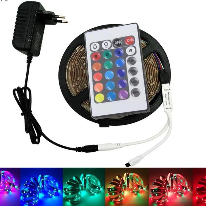 RGB Led Strip Light 2835 DC12V 60Leds/M Flexible Lighting Ribbon Tape Lamp Strip Home Decoration 5 meter 300Leds waterproof