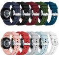 20mm Silicone Watch Strap for Samsung Galaxy Watch 4 40mm 44mm Sport Strap for Galaxy Watch 4 Classic 42mm 46mm Replacement Band. 