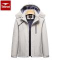 Telent Men's Assault Jacket Fleece-Lined Thickened Cotton Clothing Young and Middle-Aged High-End Waterproof Windproof Warm Cotton Coat. 