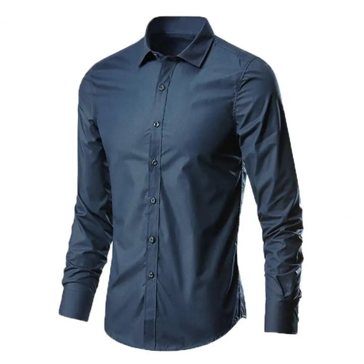 Autumn%20Shirt%20Chic%20Slim%20Fit%20Solid%20Color%20Casual%20Lapel%20Men%20Spring%20Shirt%20for%20Daily%20Wear%20Spring%20Shirt%20Men%20Shirt%20-%20Image%207