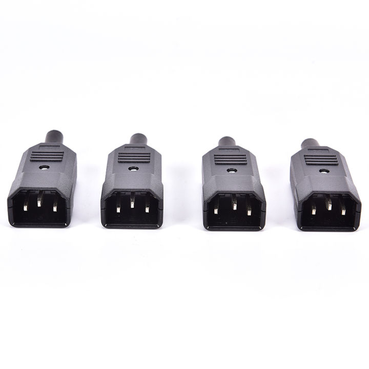 4PCS%20IEC%20C14%20Male%20Inline%20Chassis%20Socket%20Plug%20Rewireable%20Mains%20Power%20Connector%20-%20Image%202