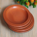 Clay plate eating plate 2, 4, 6, 12 pieces dinner set Pura matir plate. 