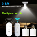 Wireless Lamp Holder with Remote Control – E27 Screw Socket. 