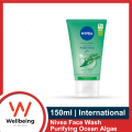 Nivea Face Wash Purifying Ocean Algae 150ml Facial Cleanser for Combination Skin. 
