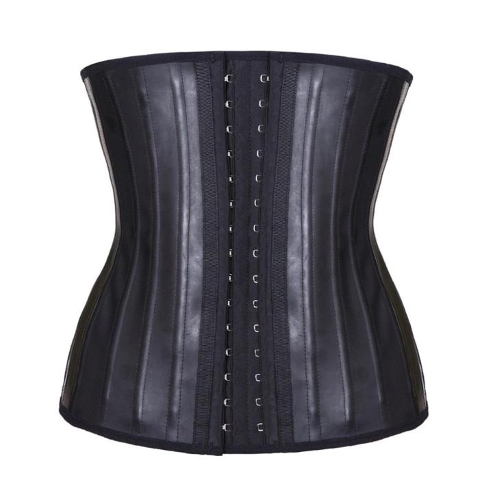 Latex Waist Trainer Corset Belly Slim Belt Body Shaper Modeling Strap 25 Steel Boned Waist Cincher fajas colombianas