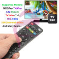 Master Remote Control For MXQ, MXQ Pro, 4K 8K TX9Pro, X96, X99, TX3min, TX6, H10 max,T95X, T95M, T95N Android Smart TV Box.