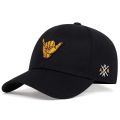 finger baseball cap outdoor sports cotton embroidery baseball cap hip hop streetwear kpop snapback hat casual.
