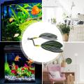 Fish Tank Landscaping Leaf Aquarium Plant Betta Fish Plant Leaf Simulation Leaves with Suction Cup for Fish Tank Aquariums.