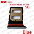 Sim Tray SD Card Tray Holder Card Compatible with Xiaomi Redmi Note 14 Pro 5G Sim Ejector Pin Replacement Part.
