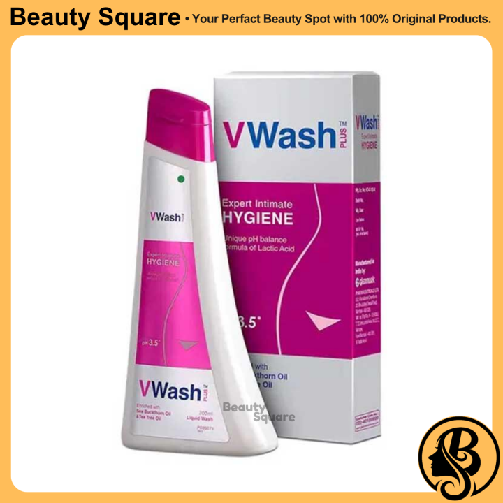 V Wash Plus Expert Intimate Hygiene Wash Suitable For All Skin Types - 100ml