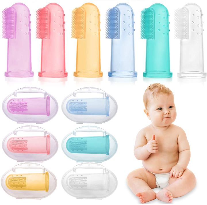 Silicone%20Baby%20Finger%20Tooth%20Brush%20with%20Box%20For%20Kids%20-%20Transparent%20-%20Image%203