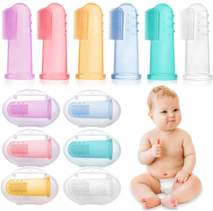 Silicone%20Baby%20Finger%20Tooth%20Brush%20with%20Box%20For%20Kids%20-%20Transparent%20-%20Image%203