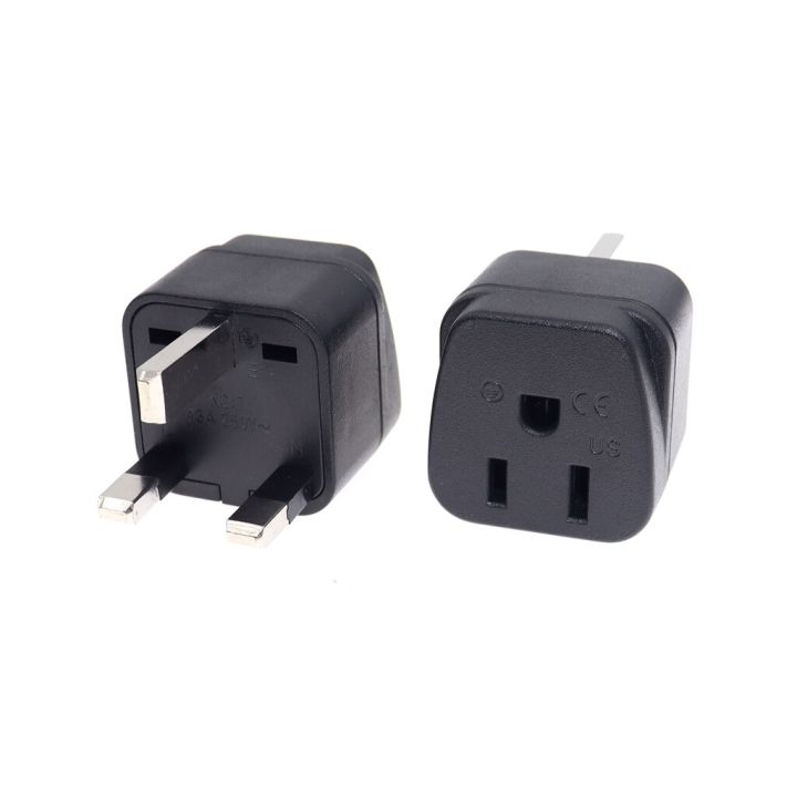 US To UK Plug Adapter 13A 250V Type A / Type B to Type G England Converter Singapore Malaysia Dubai Hongkong Travel Adapter Plug
