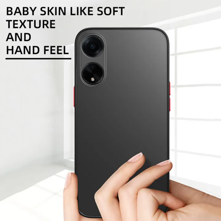 OPPO%20A18%204G%20Case%20Cover%20On%20Orro%20Opo%20Appo%20A38%20Capas%20Shockproof%20Phone%20Back%20Bumper%20Matte%20Translucent%20Coque%20For%20OppoA18%20A%2018%204G%206.56%20-%20Image%203