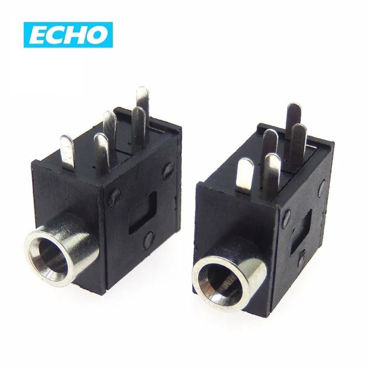 2Pcs-%20PCB%20Mount%203.5mm%205Pin%20Socket%20PJ325%20for%20Headphone%20Stereo%20Jack%20Audio%20Video%20Connector%20Black%20-%20Image%203