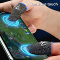 【New and Improved】 Finger Thumb Sleeves High Elasticity Game Controller Finger Thumb Gloves. 