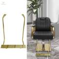 Salon Foot Rest Stand Barber Chair Parts Comfortable Barber Shop Foot Rest for Hair Stylists gold.