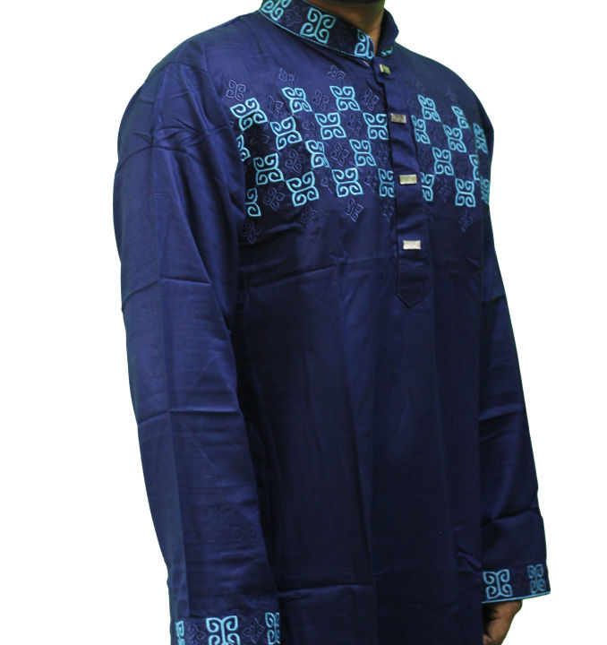 Stylish%20Menz%20Comfortable%20Indian%20Tensile%20Tip%20Button%20Panjabi%20-%20Panjabi%20For%20Men%20-%20Image%202