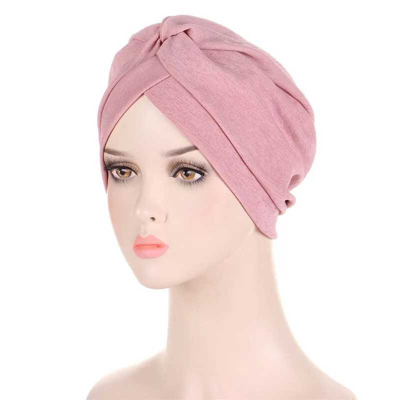 JDYaoYing 4pcs Muslim Inner Cap – Stretch Turban Bonnet Underscarf, Full Cover Hijab (Wine Red, Pink, Yellow) - View #7
