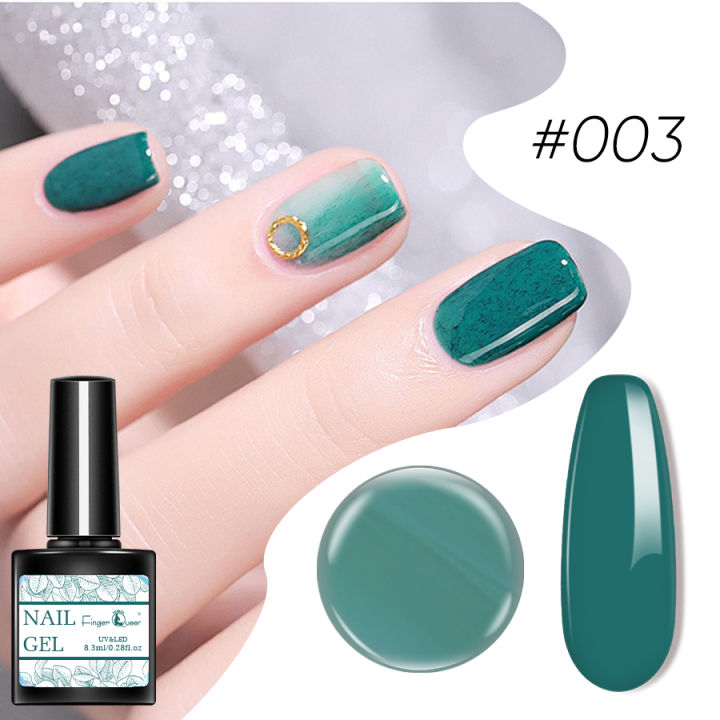 Fingerqueen%2046%20Colors%208ml%20Long%20Lasting%20Nail%20Polish%20Gel%20Colorful%20Manicure%20Nail%20Glue%20Women%20Beauty%20Salon%20DIY%20Design%20Nail%20Art%20UV%20LED%20-%20Image%203