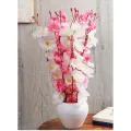 টব সহ কৃত্রিম চেরি ফুলের গাছ - artificial flower.