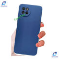 For itel S23 Matte Finish Silicone with Inside Fiber Cloth Phone Back cover.
