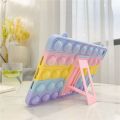 【FUPANG】New pop It iPad fidget toys for 11 Air Pro Mini 4 5 6 antistress silicone iPad case men women Popit S. 