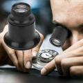 3X 5X 10X 15X 20X Jeweler Watch Magnifier Tool Portable Monocular Magnifying Glass Loupe Lens for Eye Magnifier.