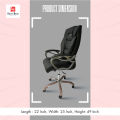 Best One Furniture Home Office Chair 009 - Black Color. 