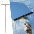 Glass Wiper Glass Clean Tool Removable Multipurpose Window Scrubber Window Squeegee for Tiles Car Outdoor Vehicle Shower Room. 