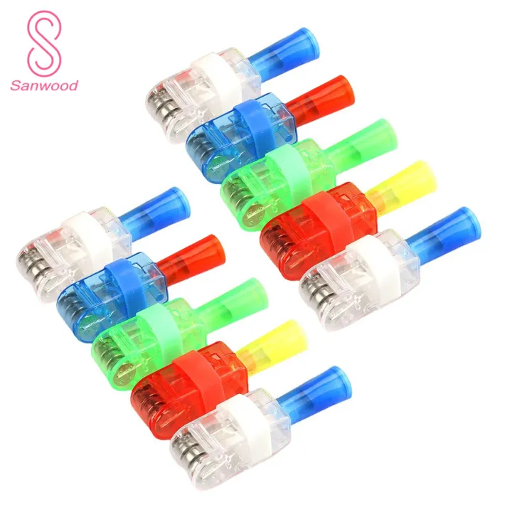 Projection Finger Light 10pcs Led Finger Lights with Elastic Band gs for Kids Parties Long-lasting Projection Finger Lamps Fun Toy Set for Finger