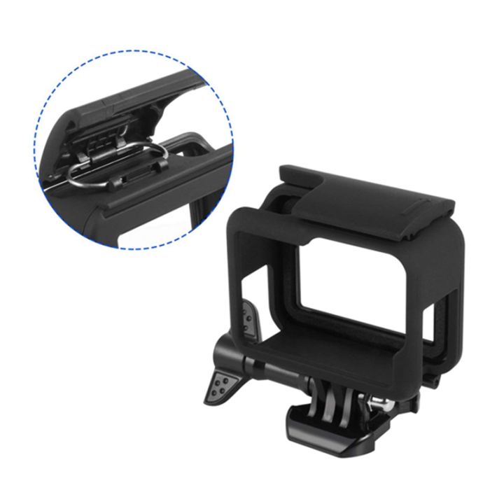 Frame%20for%20GoPro%20Hero%20(2018)%20/%206%20/%205%20Housing%20Border%20Protective%20Shell%20Case%20Accessories%20for%20Go%20Pro%20Hero6%20Hero5%20Black%20with%20Quick%20Pull%20Movable%20Socket%20and%20Screw%20(Black)%20-%20Image%208