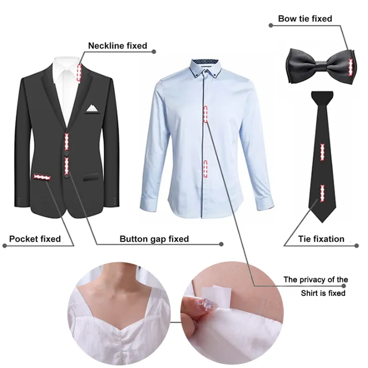 1/2Rolls%20Waterproof%20Dress%20Cloth%20Tape%20Double-sided%20Self%20Adhesive%20Breast%20Bra%20Strip%20Safe%20Transparent%20Clear%20Lingerie%20Tape%20-%20Image%205
