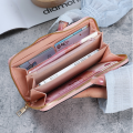 Korean Style Long Wallet for Women – Multifunction Phone-Purse & Card Holder Clutch – Premium Multi‐Compartment Hand Purse.