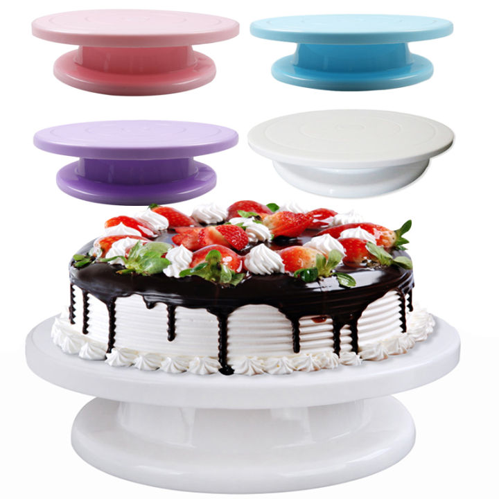 Cake Decorating Turn Table 28cm - White,